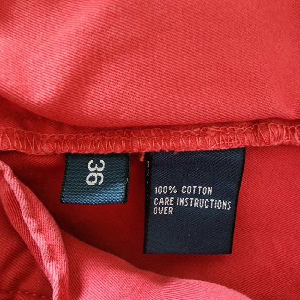 Polo Ralph Lauren red chino cotton‎ shorts mens size 36 - Picture 4 of 5